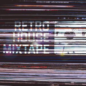 Retro House Mixtape Vinyl Logo