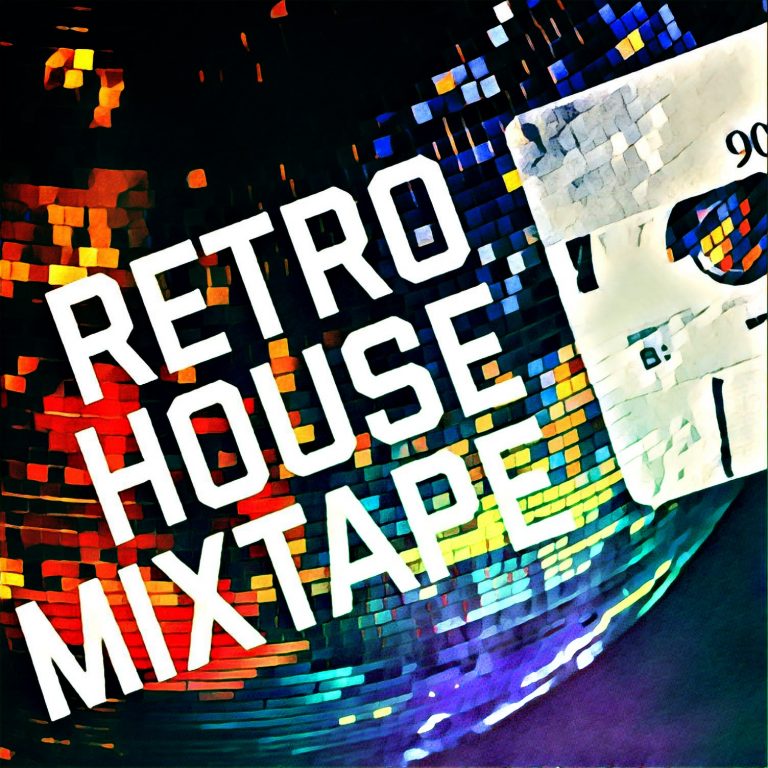 Retro House Mixtape - Mirro Ball Logo