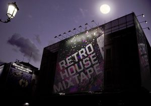 Retro House Mixtape Billboard