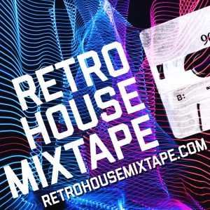 Retro House Mixtape Lasers Logo