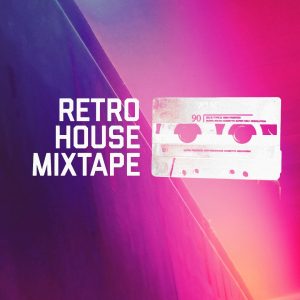 Retro House Mixtape - Neon Logo