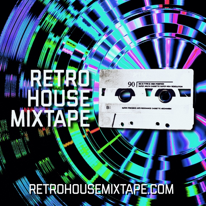 Retro House Mixtape Logo for Episode 115